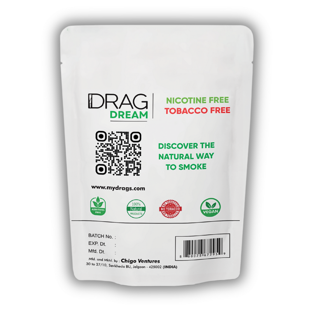 Drag Herbal Smoking Blend - Dream - (Premium Blend of Exotic Flowers and Herbs)