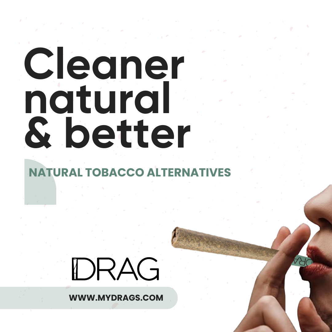 Drag Original - Herbal Preroll | Mugwort & Lemongrass Leaves | Tobacco-Free & Nicotine-Free