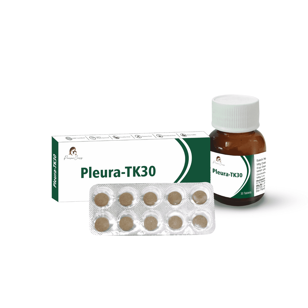 Paarmi Cares- Pleura-TK30 (For Kapha)TabletsPaarmi Cares Pleura-TK30 - Ayurvedic Treatment| Bronchodilator