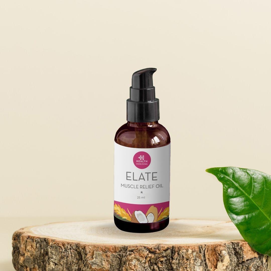 Health Horizon Elate | Muscle Relief Oil | Hemp Oil for Muscle Pain Relief.