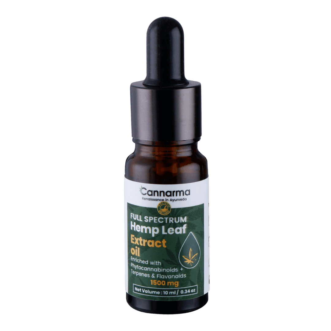 Cannarma Full Spectrum Cannabis Extract Oil CBD + THC.