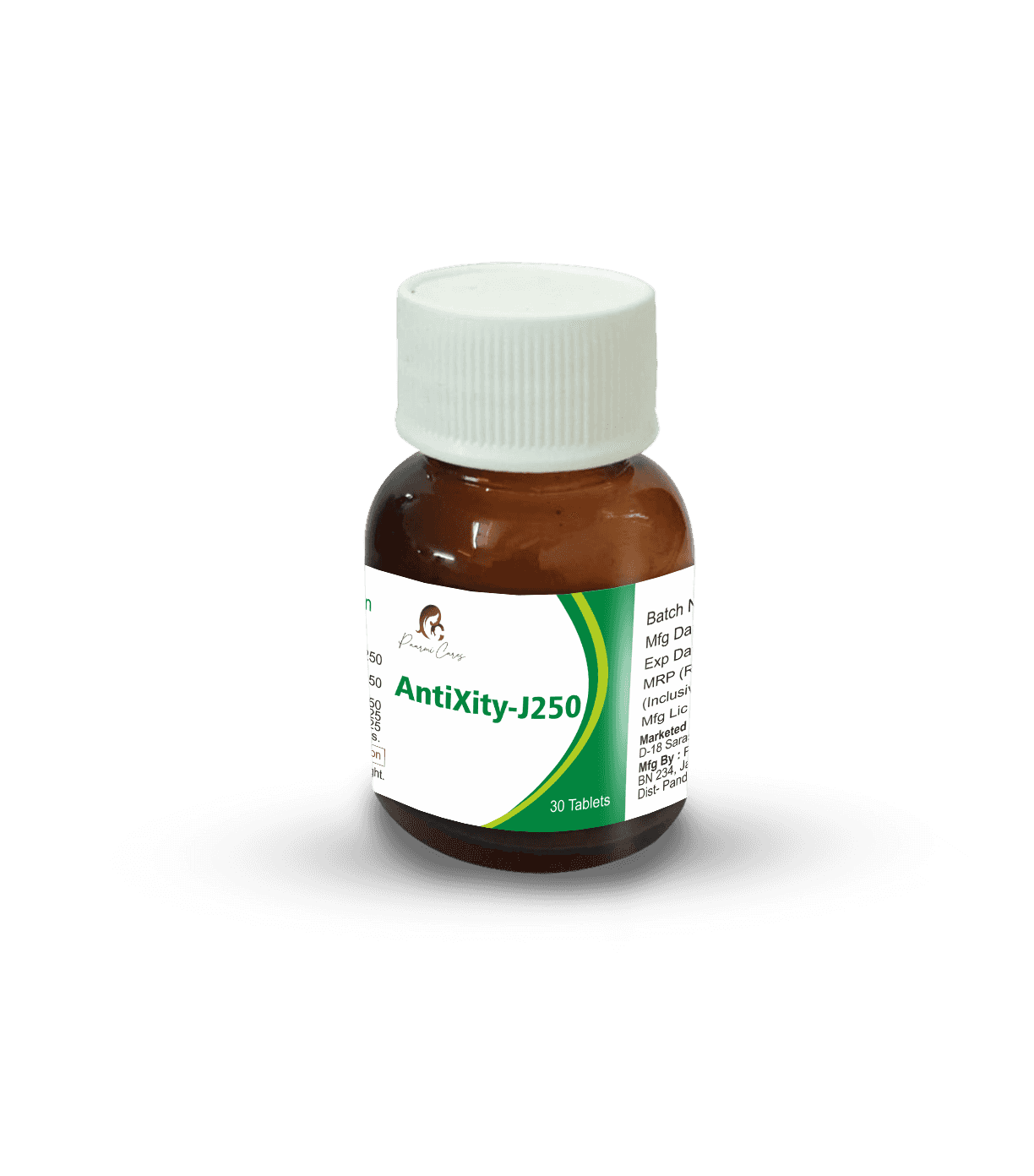 Paarmi Cares- AntiXity-J250 (For Anxiety)