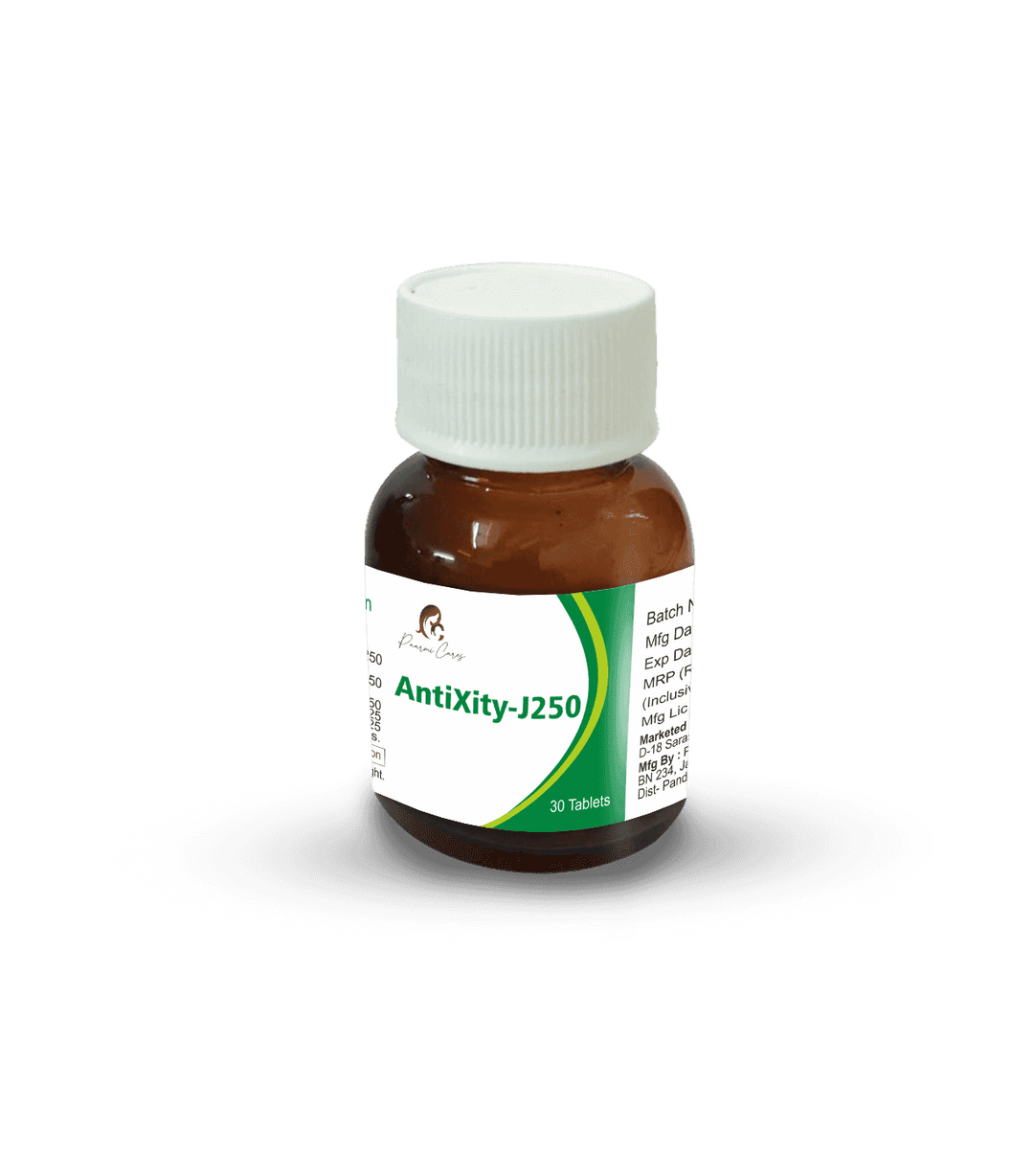 Paarmi Cares- AntiXity-J250 (For Anxiety)Ayurvedic TabletPaarmi Cares AntiXity-J250 Anxiety Relief Supplements