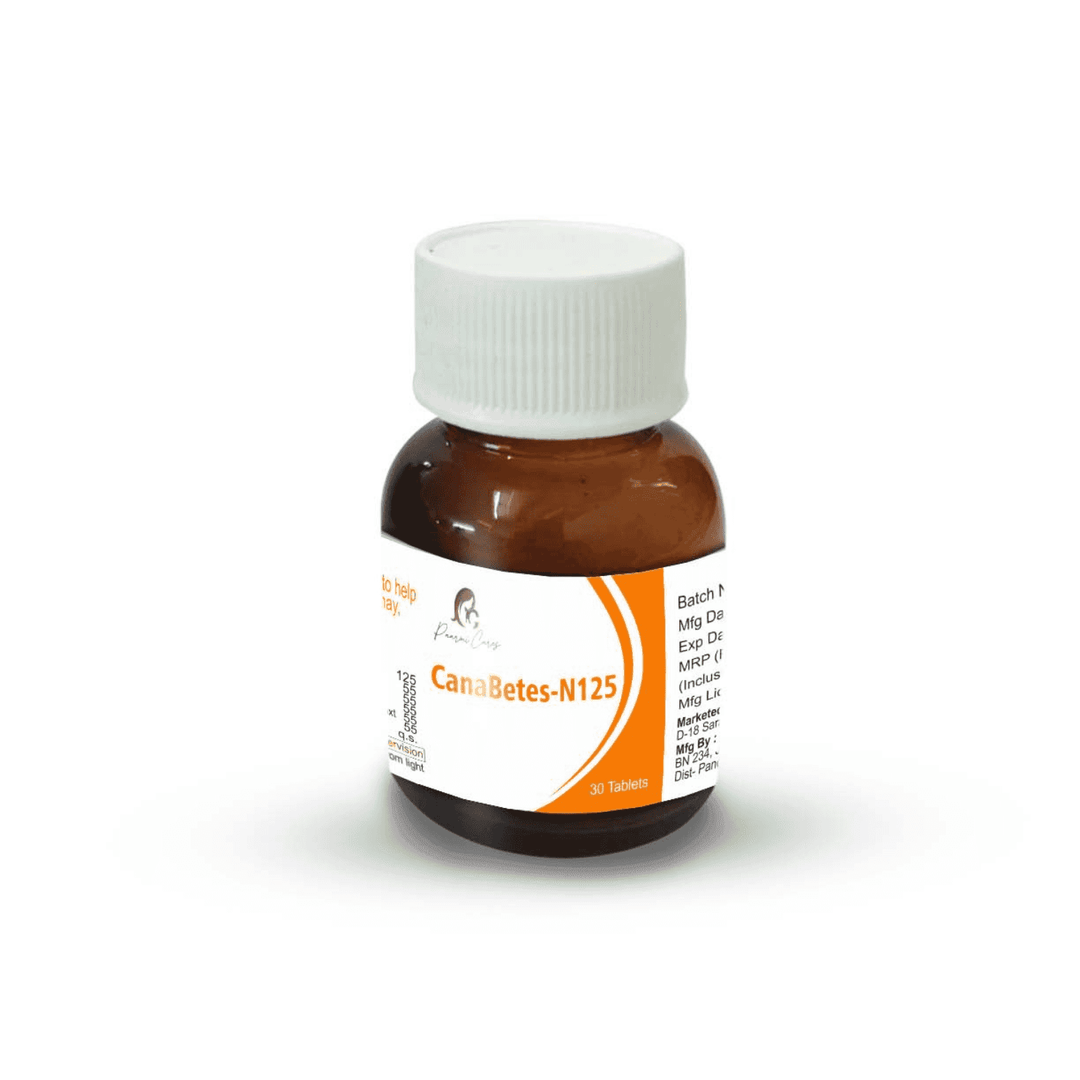 Paarmi Cares- CanaBetes-N125 (For Diabetes)TabletsPaarmi Cares CanaBetes-N125 - Cannabis Diabetes | Key Ingredients