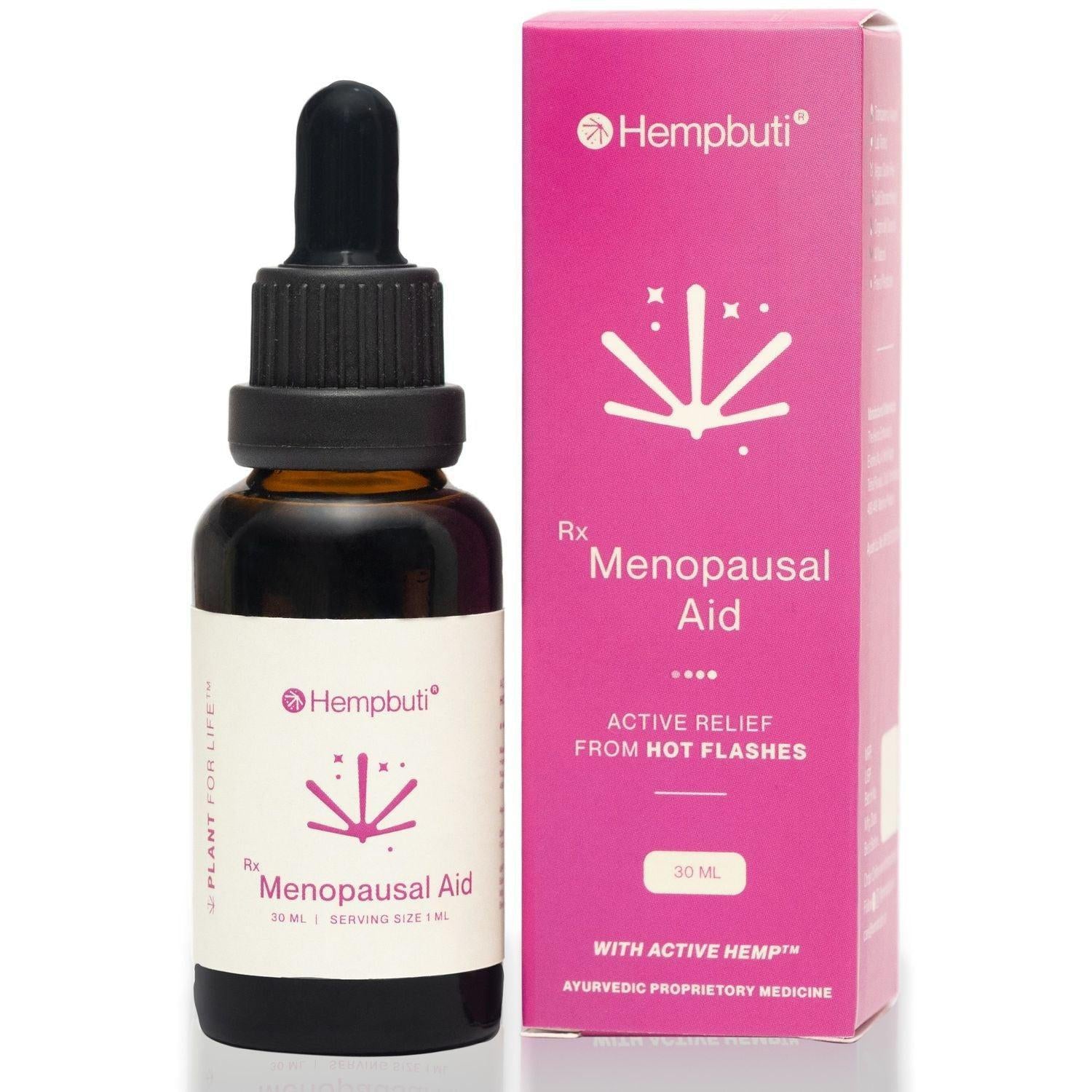 Hempbuti Rx Menopausal Aid 30 Ml.