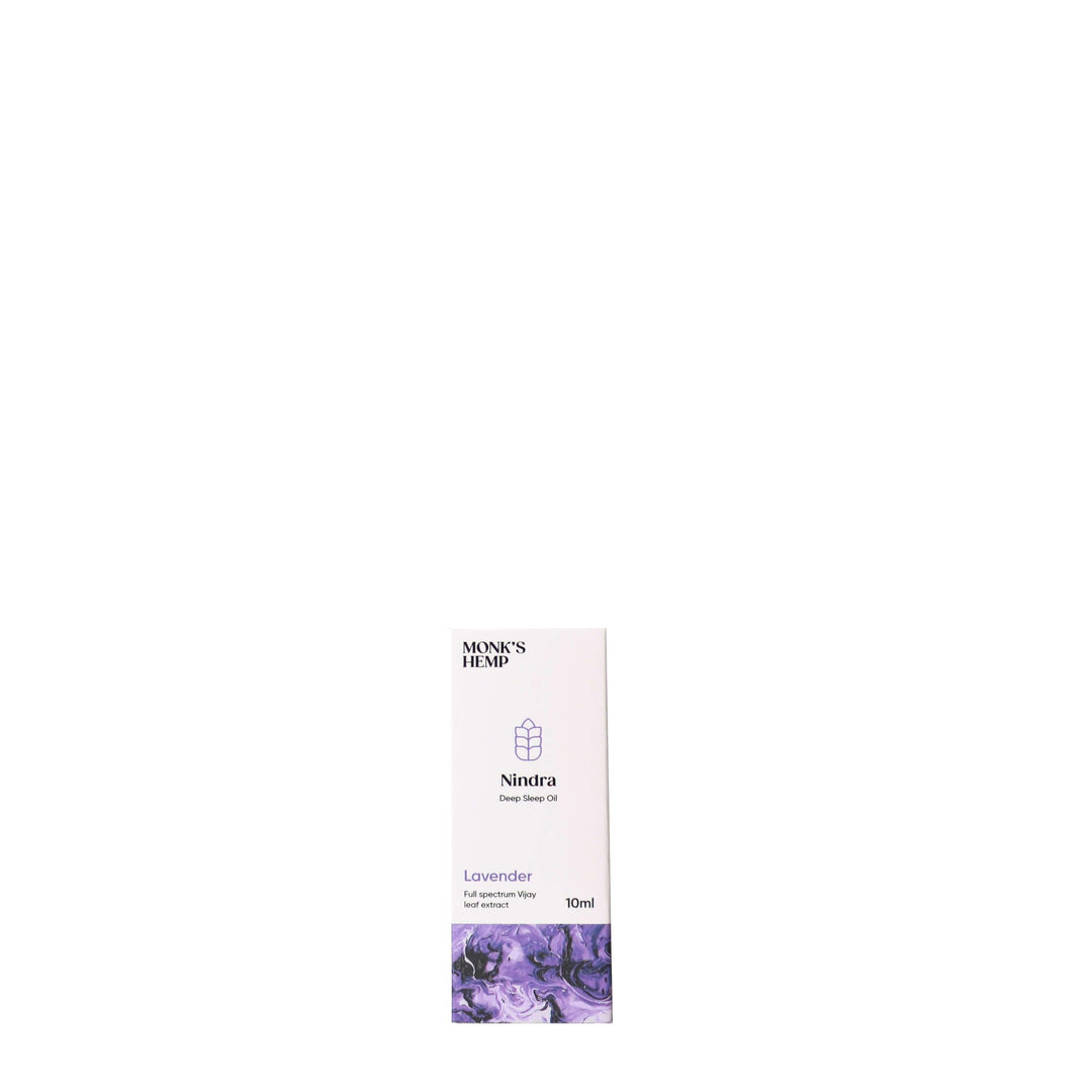 Monk's Hemp Nindra (1:1) Deep Sleep CBD Oil- LavenderCBD + THC OilMonk's Hemp Nindra CBD Oil - Deep Sleep Lavender