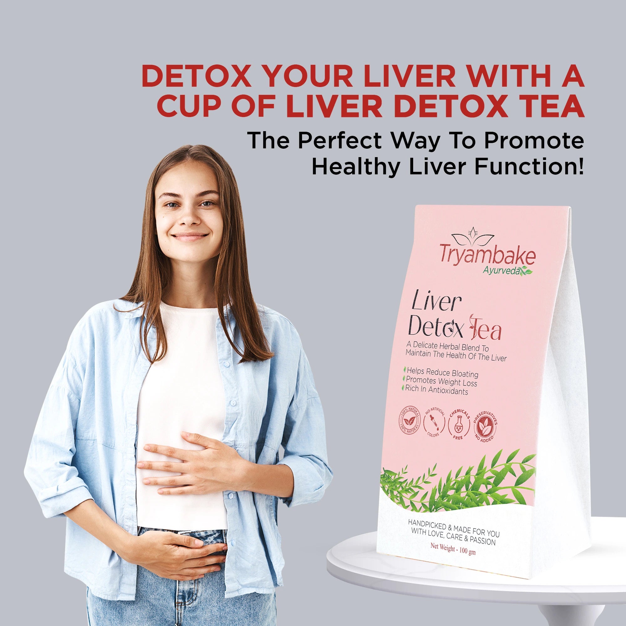 Tryambake Ayurveda Liver Detox Tea.