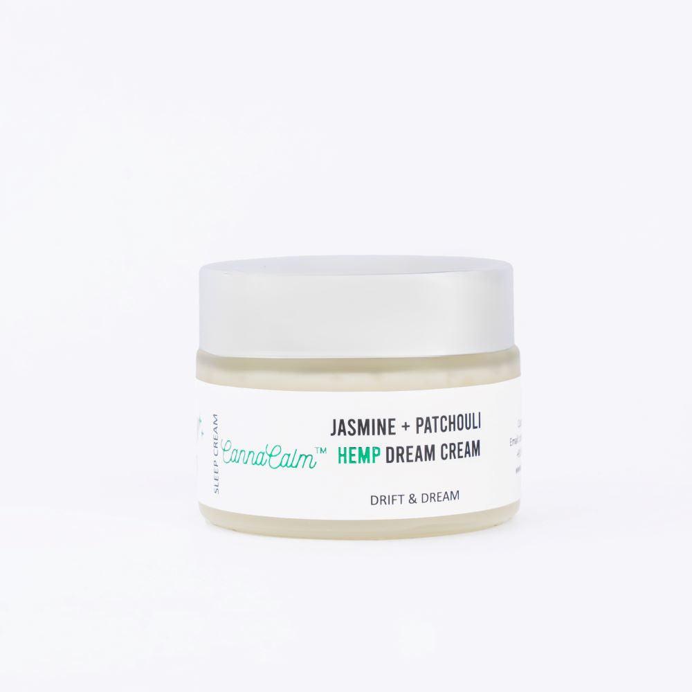 CannaCalm Hemp Sleep Cream-Jasmine + Patchouli.