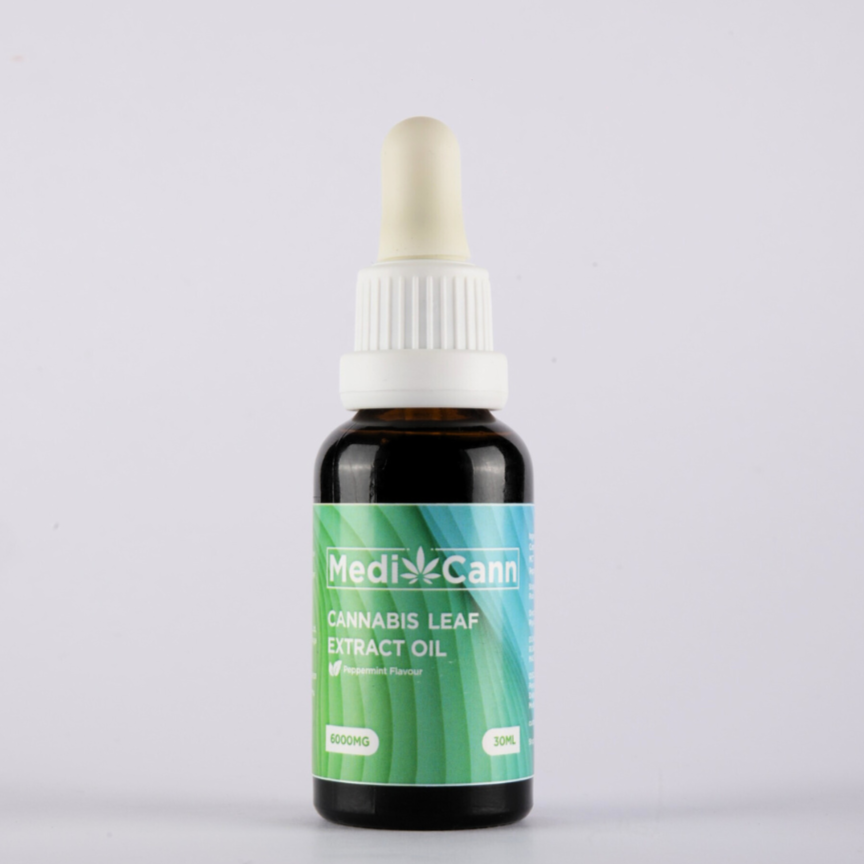 Medicann- Cannabis Leaf Extract Oil - Peppermint Flavour