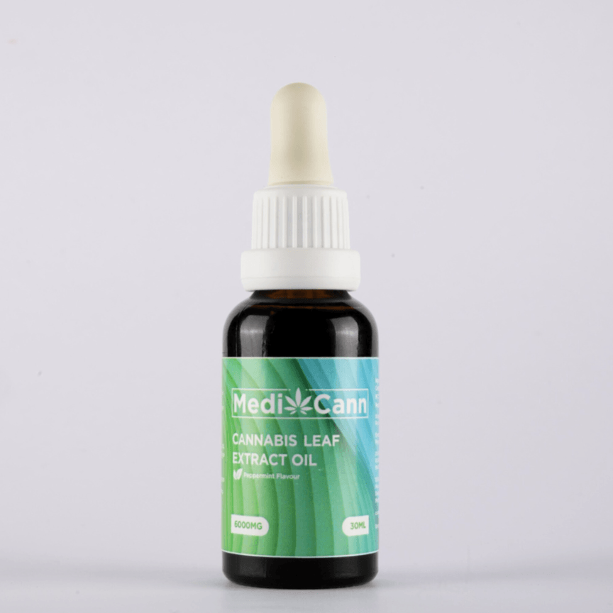 Medicann- Cannabis Leaf Extract Oil - Peppermint FlavourCBD OilCannabis Leaf Extract Oil - Medicann Peppermint