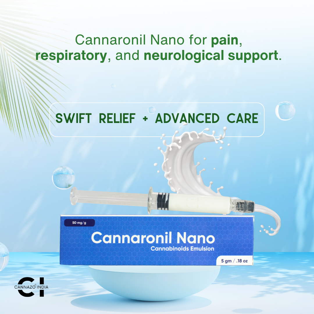 Cannazo Cannaronil NANO – Pure CBD Paste (THC – FREE) – Water Soluble/ Nebulization Solution