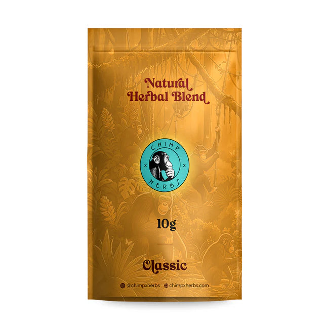 Chimp x Herbs Classic Blend 10G | Tobacco & Nicotine-Free Herbal Blend