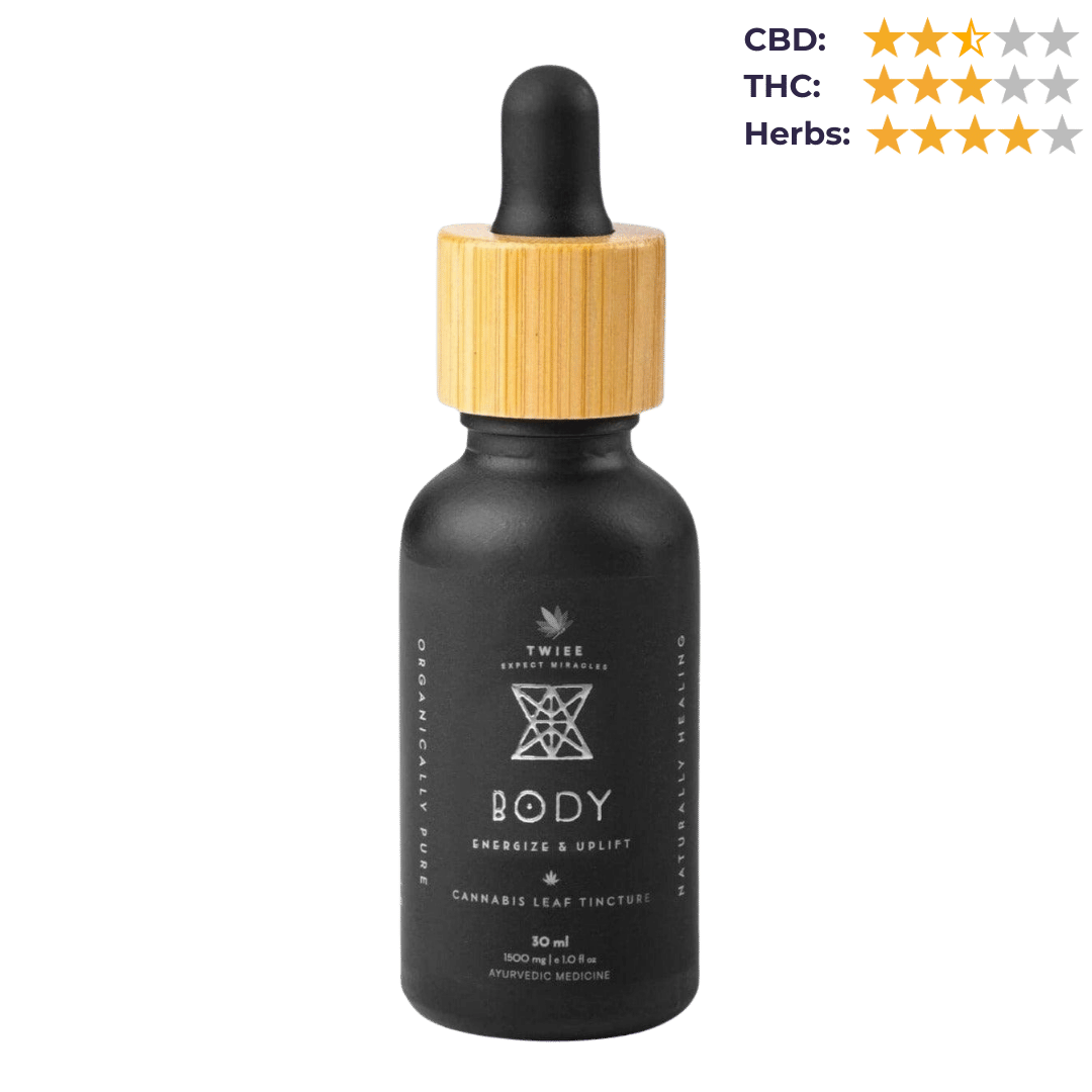 Twiee Body Cannabis Tincture- Relax and Recover (1500 MG - 30 ML).