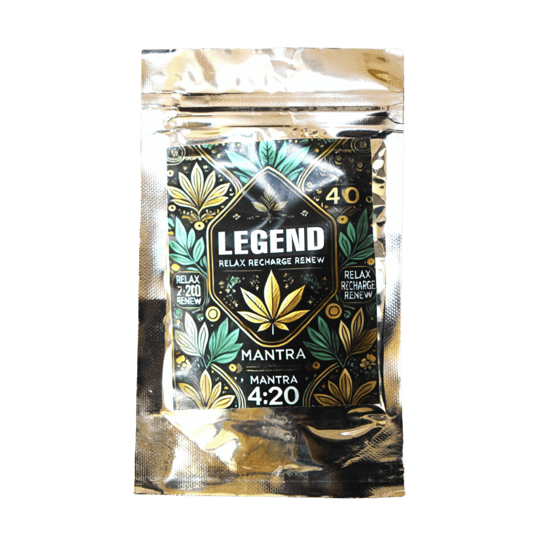 Mantra 4:20- LEGEND (Herbal Smoking Blend).