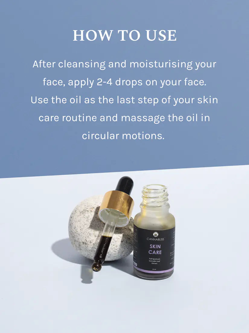 CannaBliss Skin Care Oil - 10 ML.