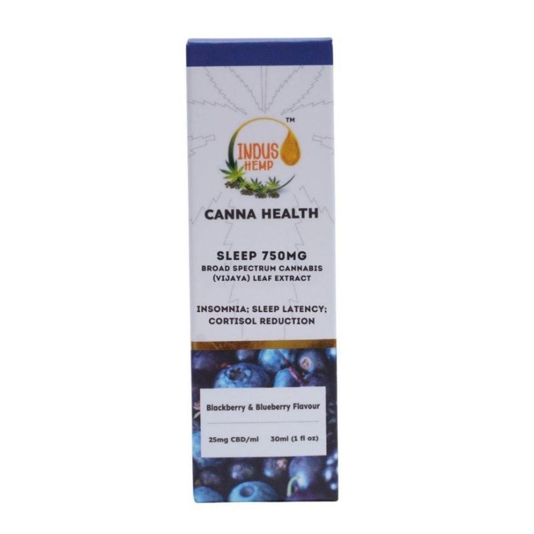Indus Hemp Sleep CBD Oil | Blueberry & Blackberry Flavour | 750-1500-2200mg.