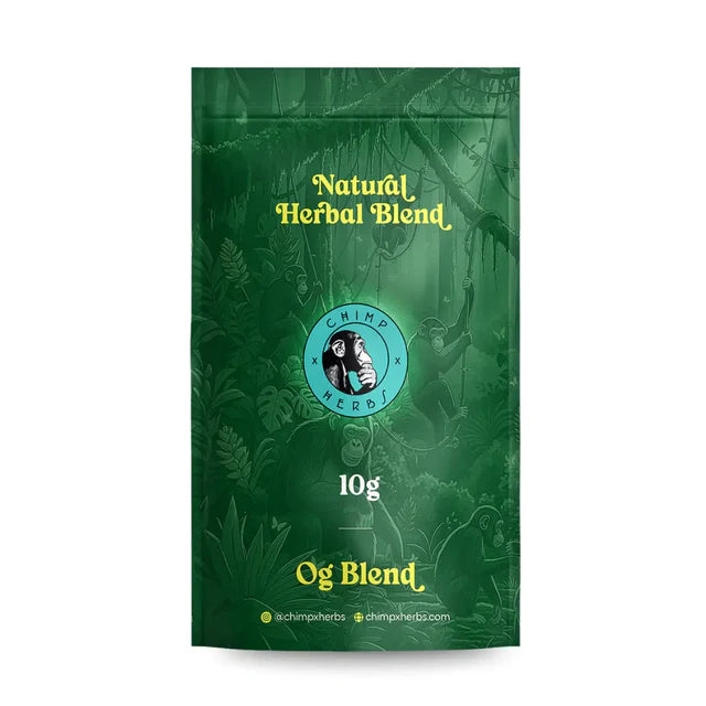 Chimp x Herbs OG Blend 10G | Tobacco & Nicotine-Free Herbal Blend