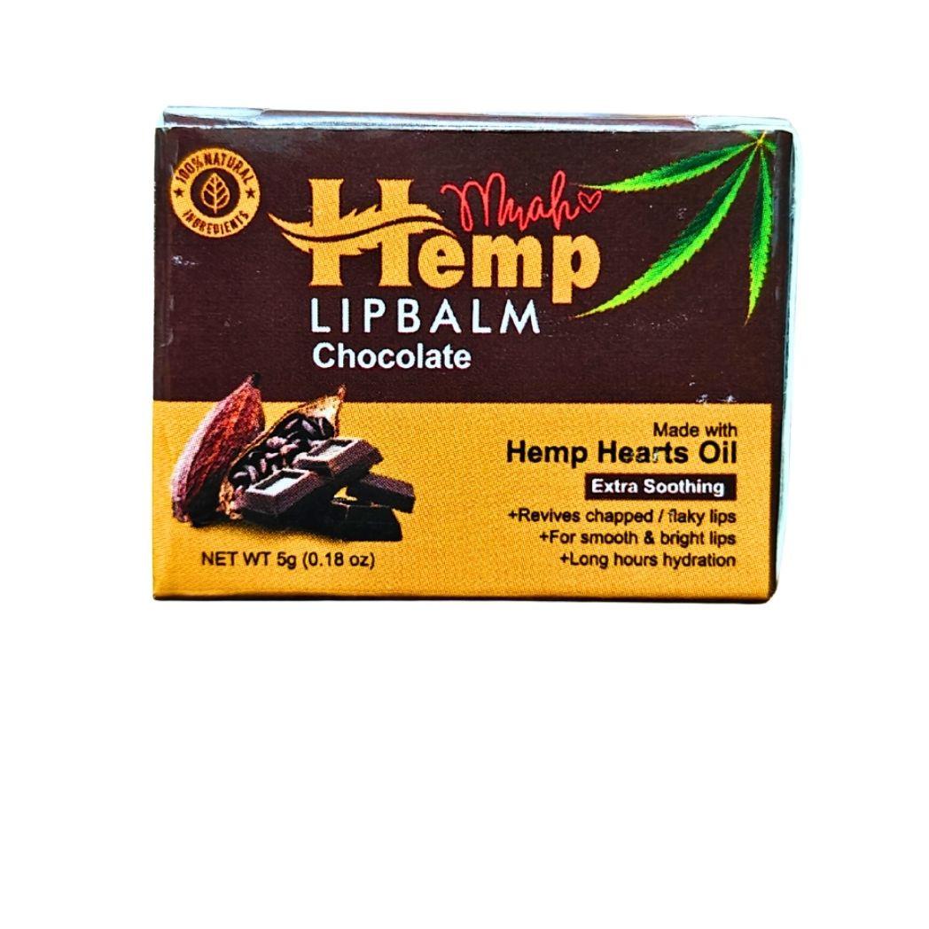 Indus Hemp Lip Balm | Chocolate SPF 15 For Restoring Dehydrated Lips.