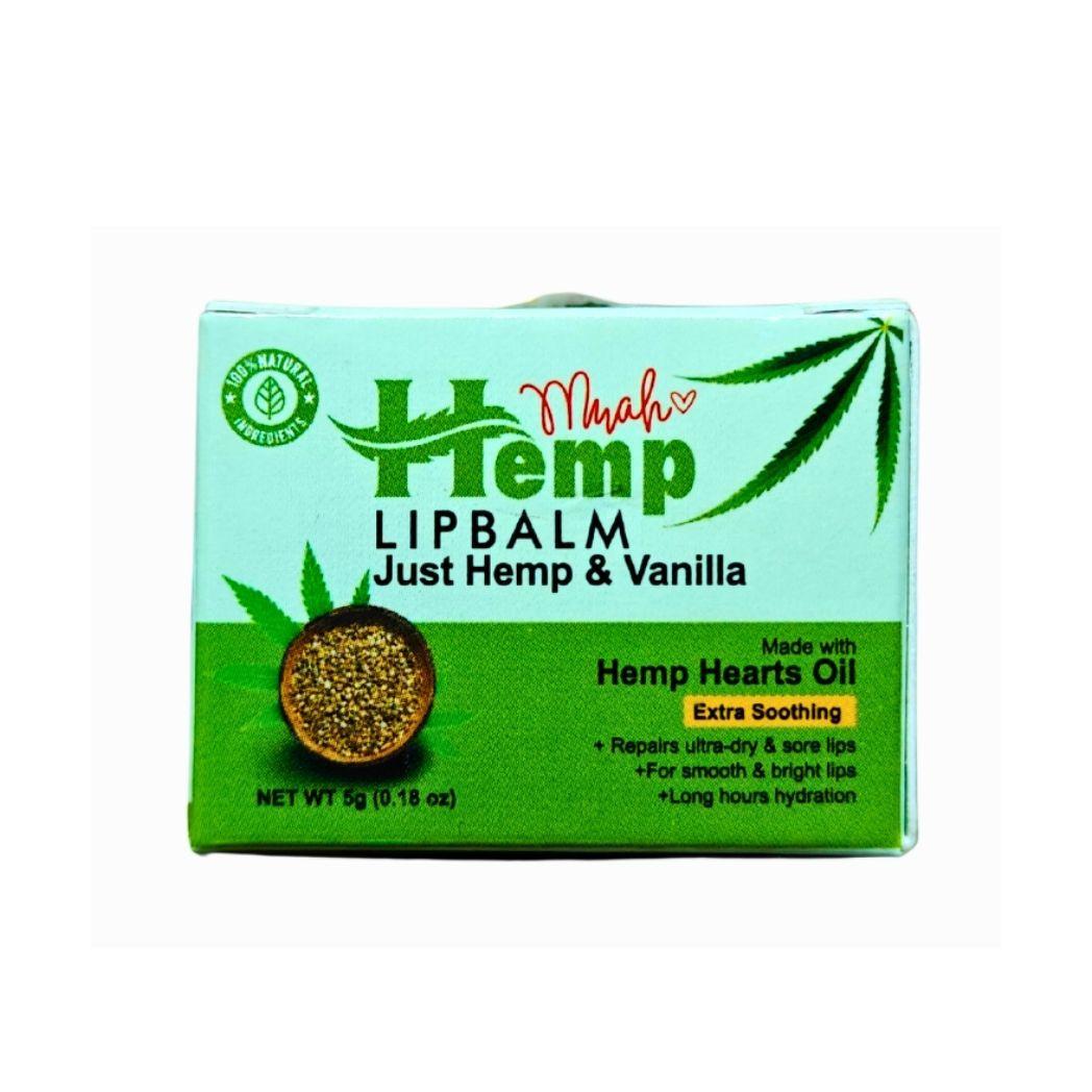 Indus Hemp Lip Balm | Just Hemp Vanilla | SPF 15 Heavy Duty Moisturizer.