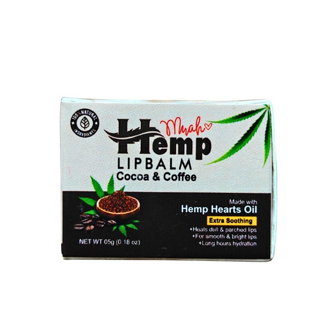 Indus Hemp Lip Balm | Cocoa & Coffee SPF 15 For Rejuvanting Dehydrated Lips.
