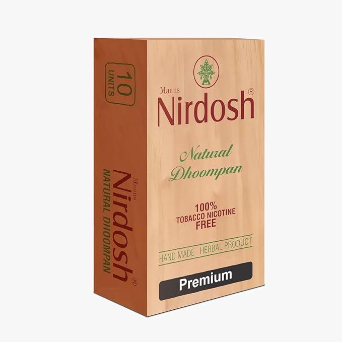 Nirdosh Herbal Smoke Sticks – Premium Flavor 100% Tobacco & Nicotine Free – Natural Ayurvedic Dhoompan.