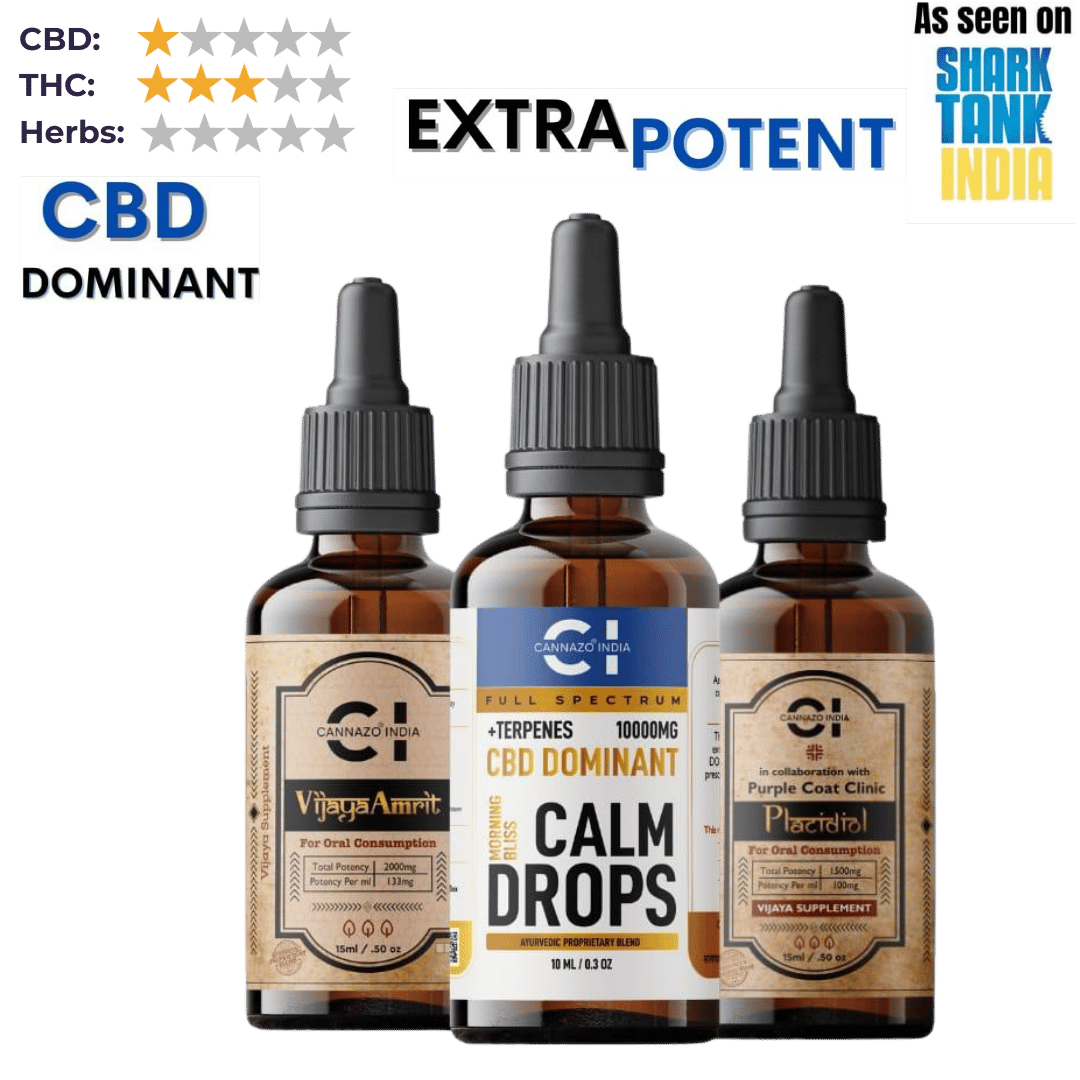 Cannazo Xtra Potent CBD Oils - CBD Dominant Supplements.