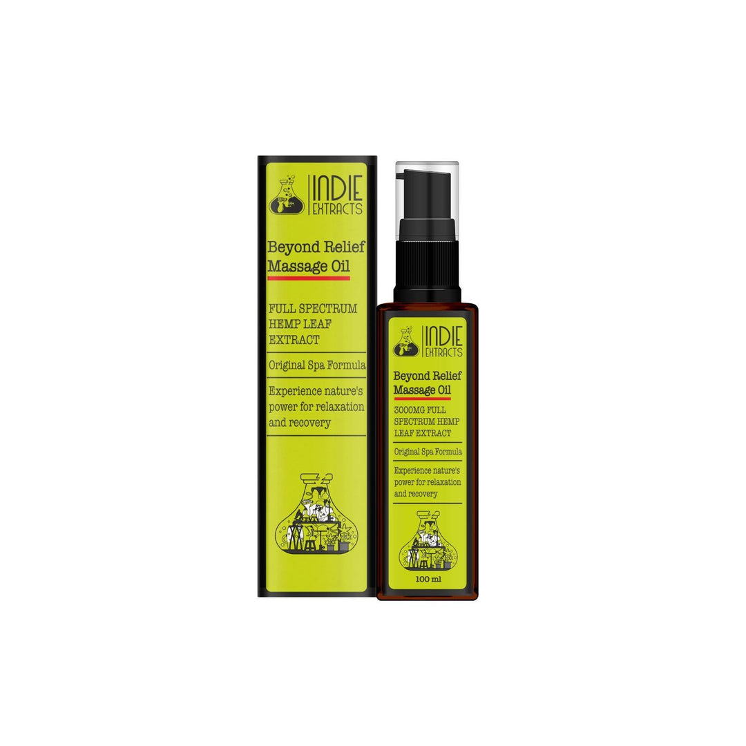Indie Extracts- Beyond Relief Massage OilMassage OilIndie Extracts Beyond Relief CBD Massage Oil | Pain Relief
