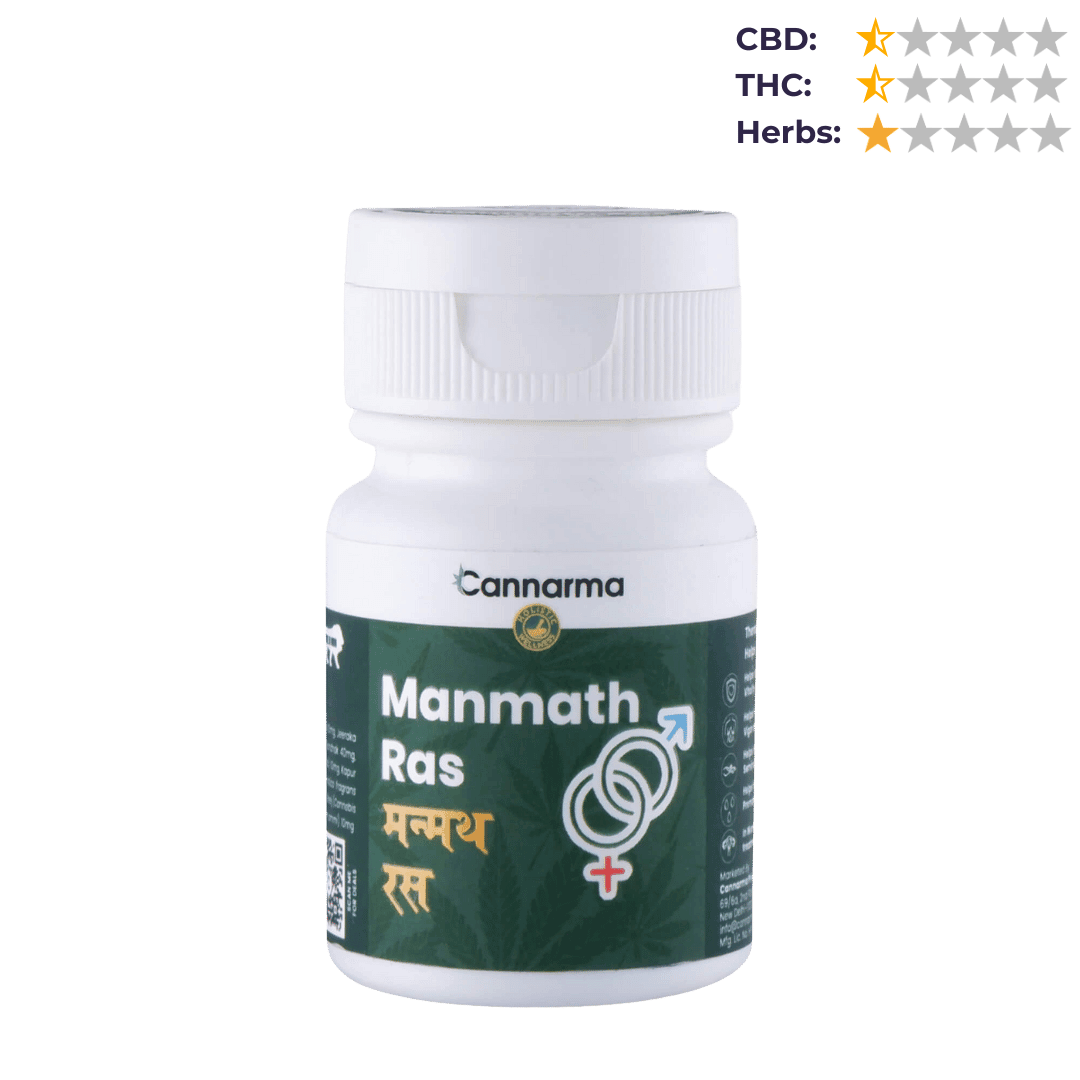 Cannarma -  Sexual Wellness Ultra Premium Manmath Ras Tablet (30 Tab).