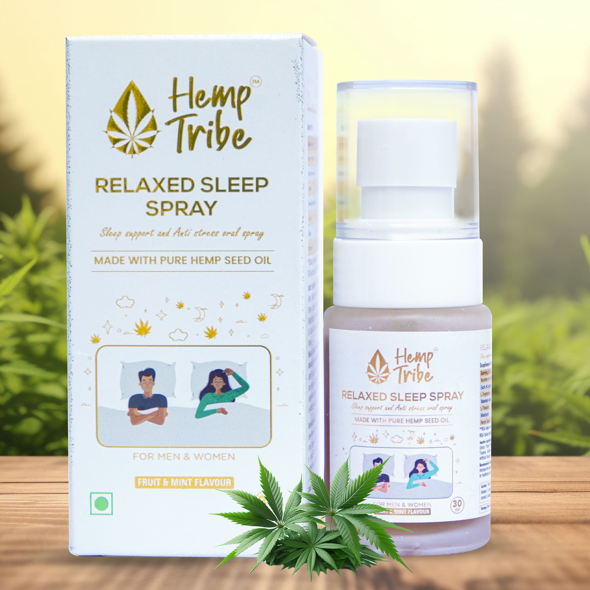 Hemp Tribe- Relaxed sleep Spray