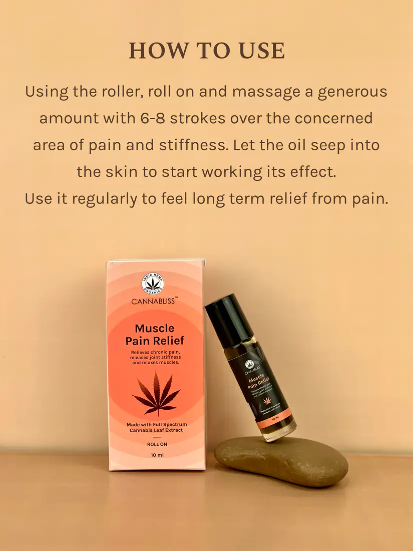 Cannabliss Muscle Relief Medical Cannabis Lotion - 10 ML.
