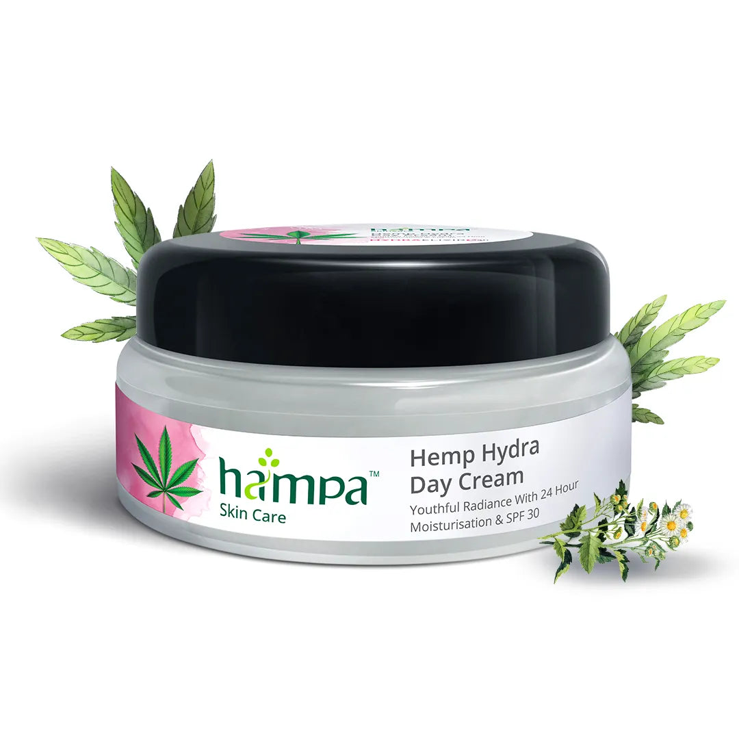 Hampa Wellness- Hemp Hydra Day Cream with SPF30, 50ml