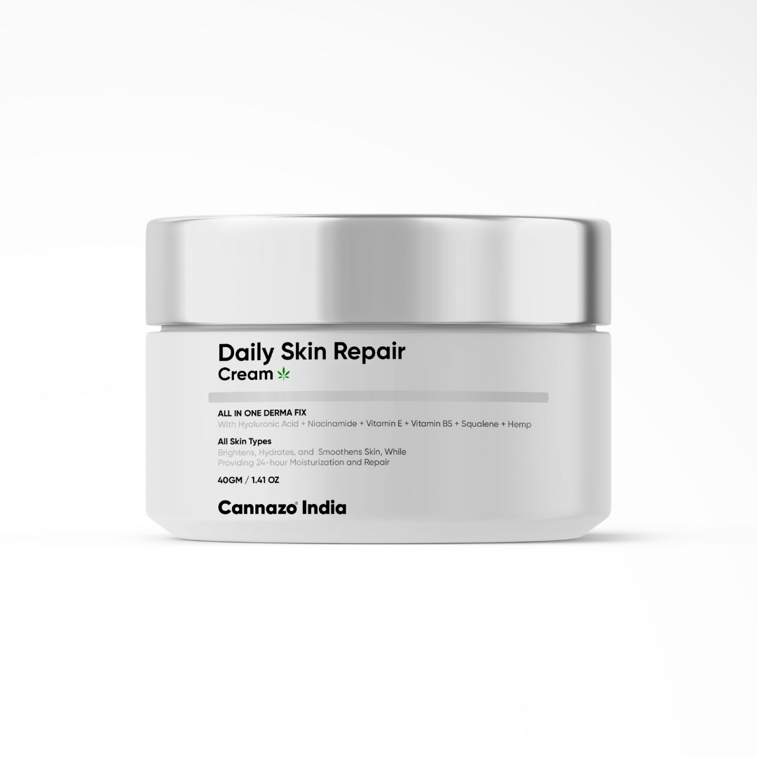 Cannazo CBD Starter Kit – Youth Elixir Cream, Intensive Hair Oil , Revive Pain Relief Rollon , Continuity -softgel (Hemp Seed Oil + Astaxanthin).