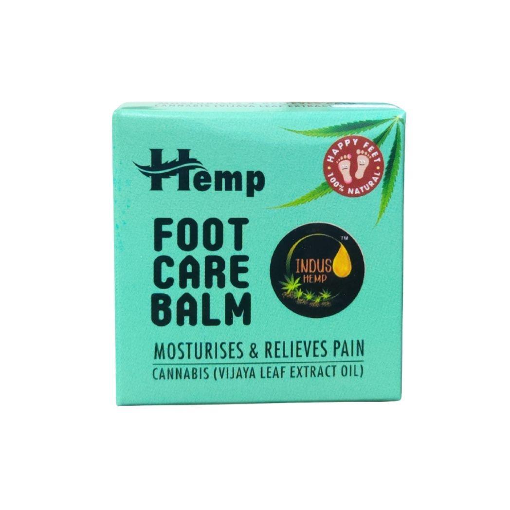 Indus Hemp Foot Care Cannabis Balm | Moisturises & Relieves Pain.