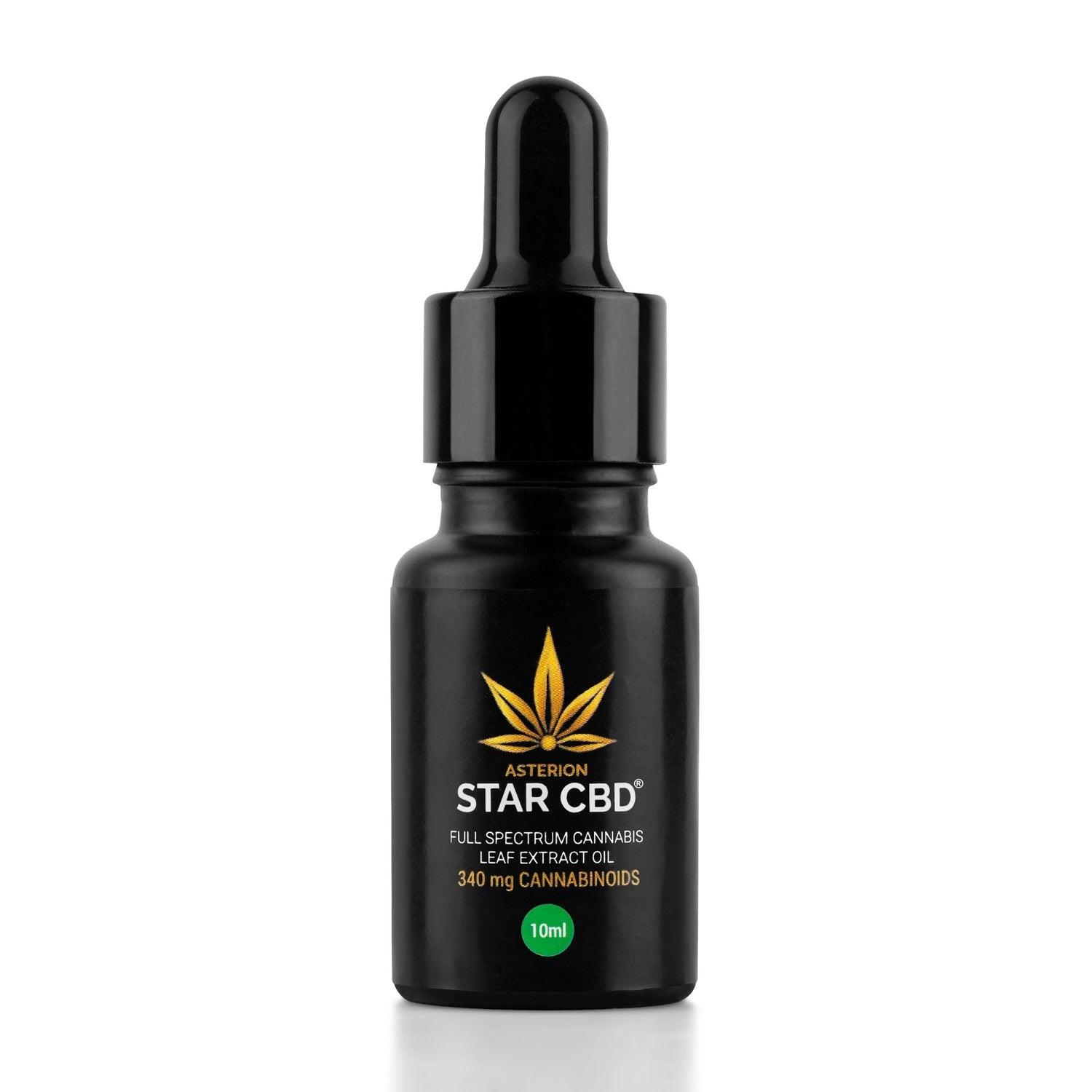 StarCBD- Full Spectrum Cannabis Leaf Extract Oil - 340mg/10ml