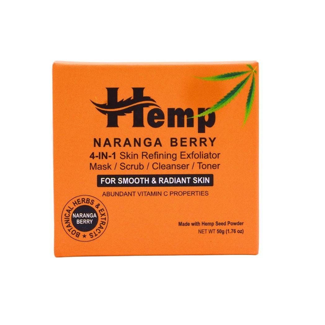 Indus Hemp Naranga Berry | 4-in-1 Ayurvedic Skin Exfoliator.