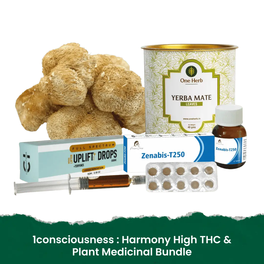 1 consciousness : Harmony High THC & Plant Medicinal Bundle.