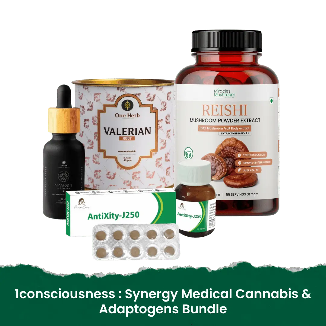 1 consciousness : Synergy Medical Cannabis & Adaptogens Bundle.