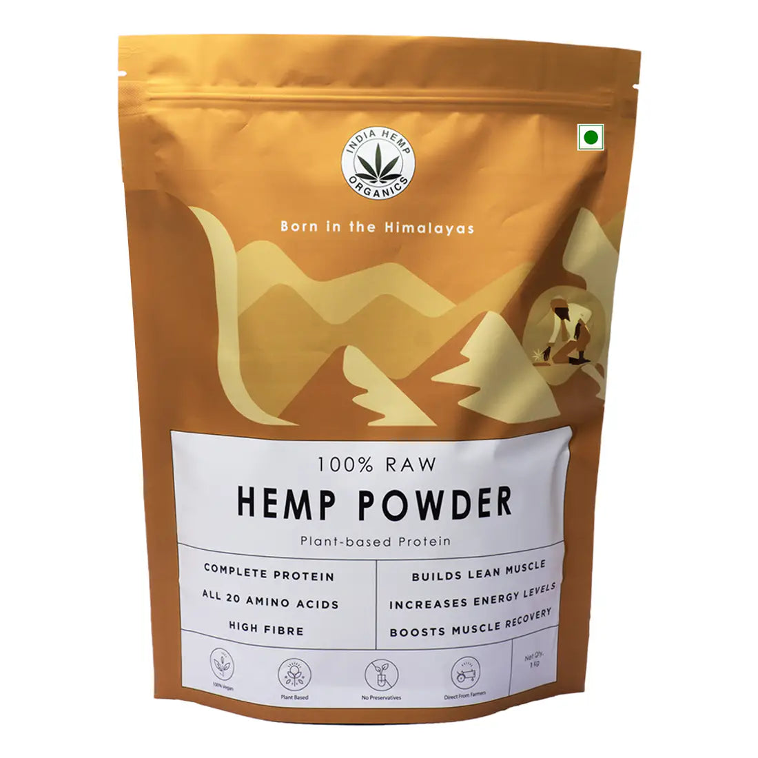 India Hemp Organics - Hemp Protein Powder.