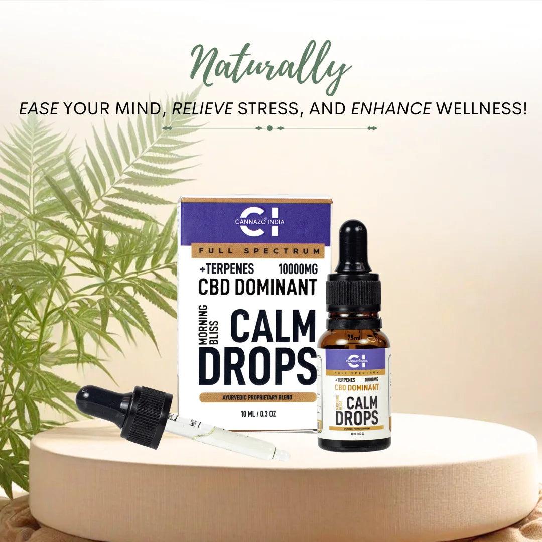 Cannazo CBD Oil Rich Kit – Calm Drops Cbd Dominant, Placidiol: Pure Cbd, Vijaya Amrit.