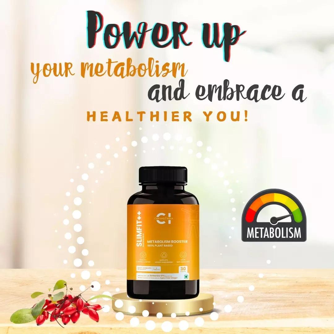 Cannazo- Slim Fit ++ (Metabolism Booster)CapsulesCannazo Slim Fit Metabolism Booster | Boost Energy
