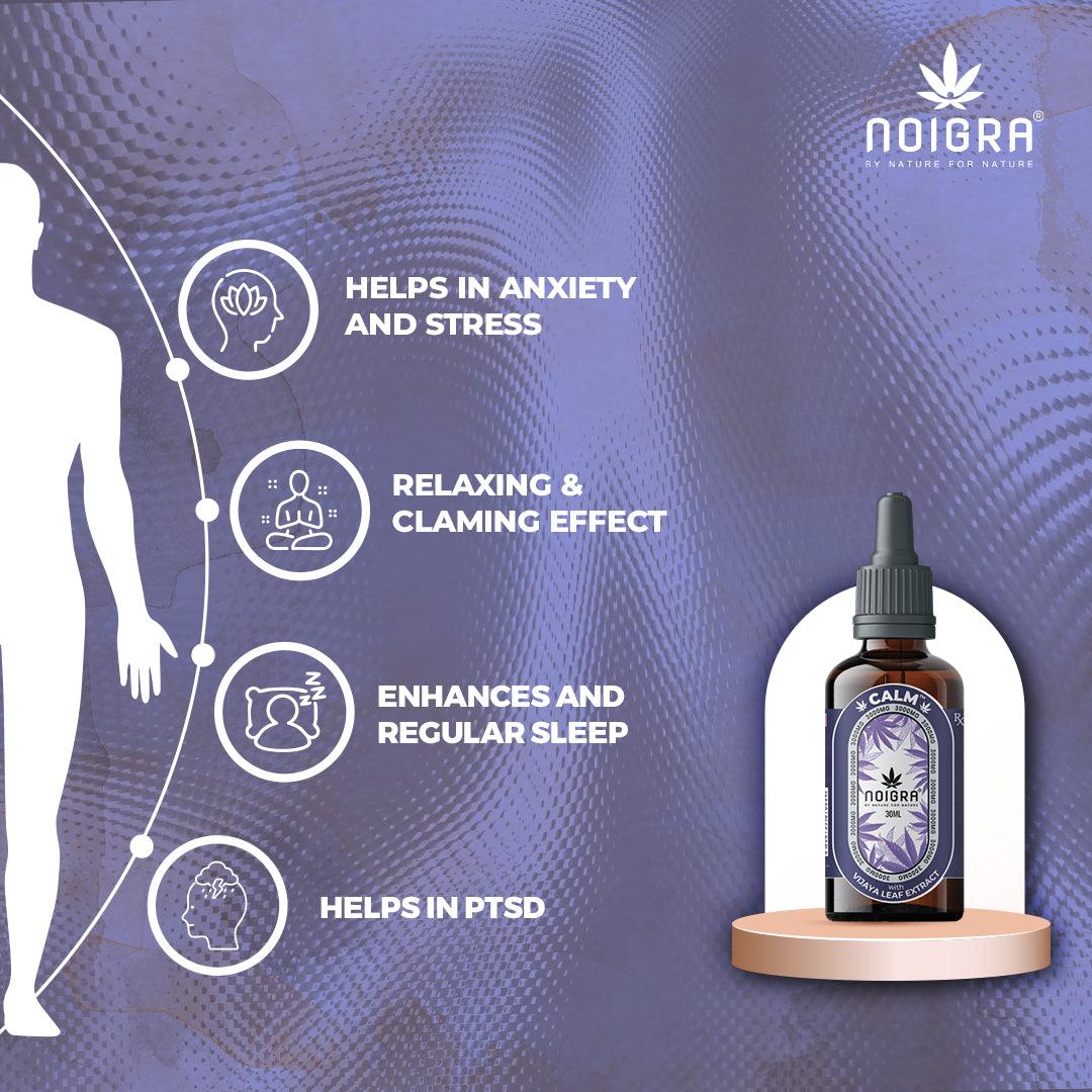 Noigra Calm - Sublingual Drops (1000MG & 3000MG)Full spectrum
