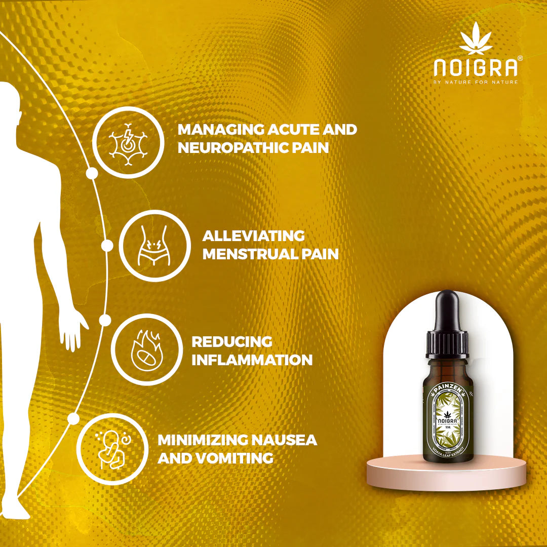 Noigra painzen sublingual dropsCBD OilNoigra Painzen Sublingual Drops - Ayurvedic Pain Relief