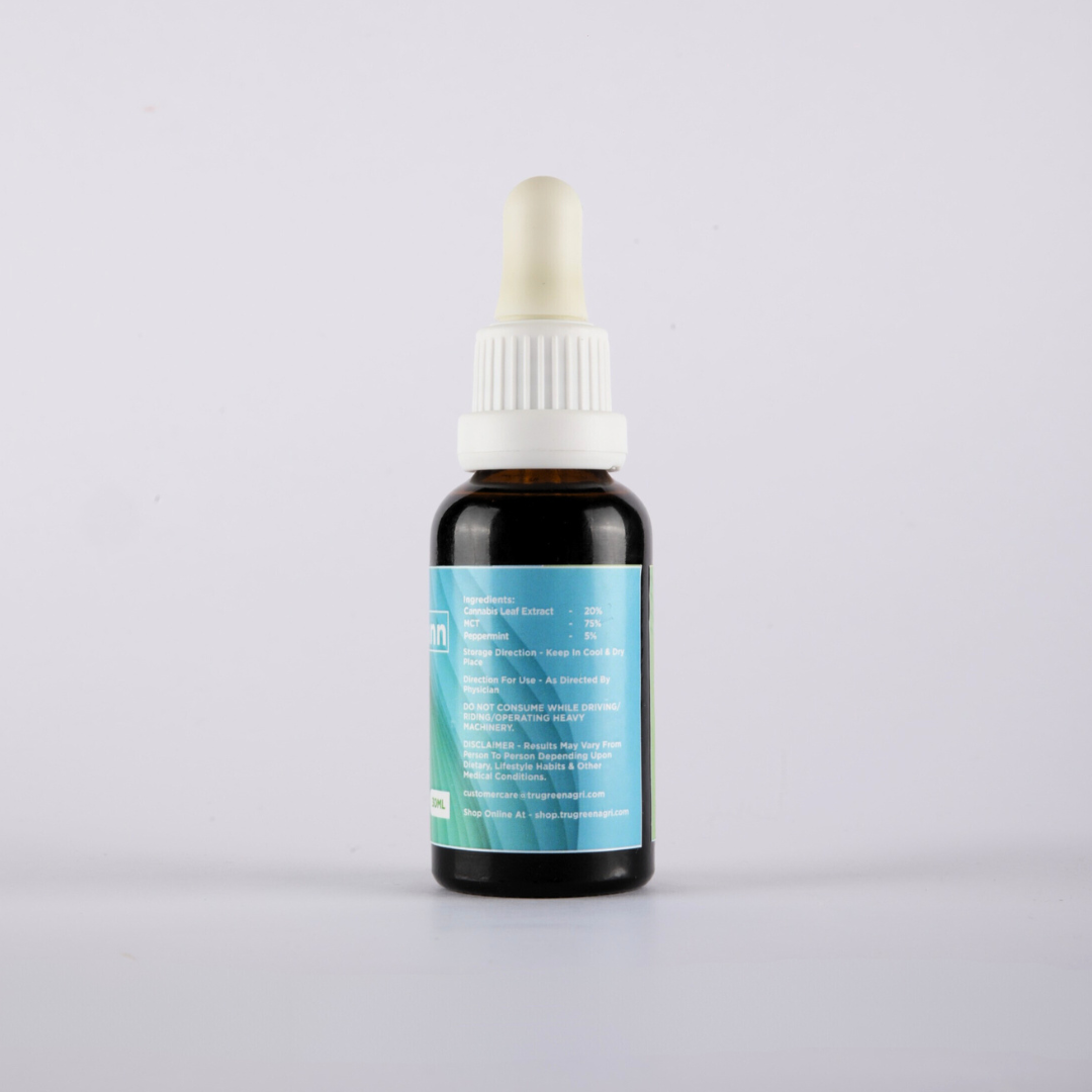 Medicann- Cannabis Leaf Extract Oil - Peppermint Flavour