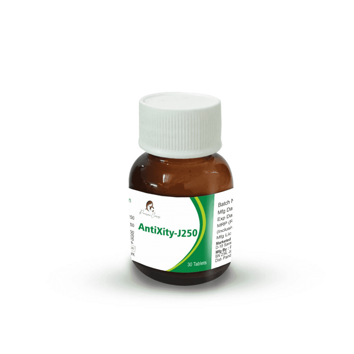 Paarmi Cares- AntiXity-J250 (For Anxiety)Ayurvedic TabletPaarmi Cares AntiXity-J250 Anxiety Relief Supplements