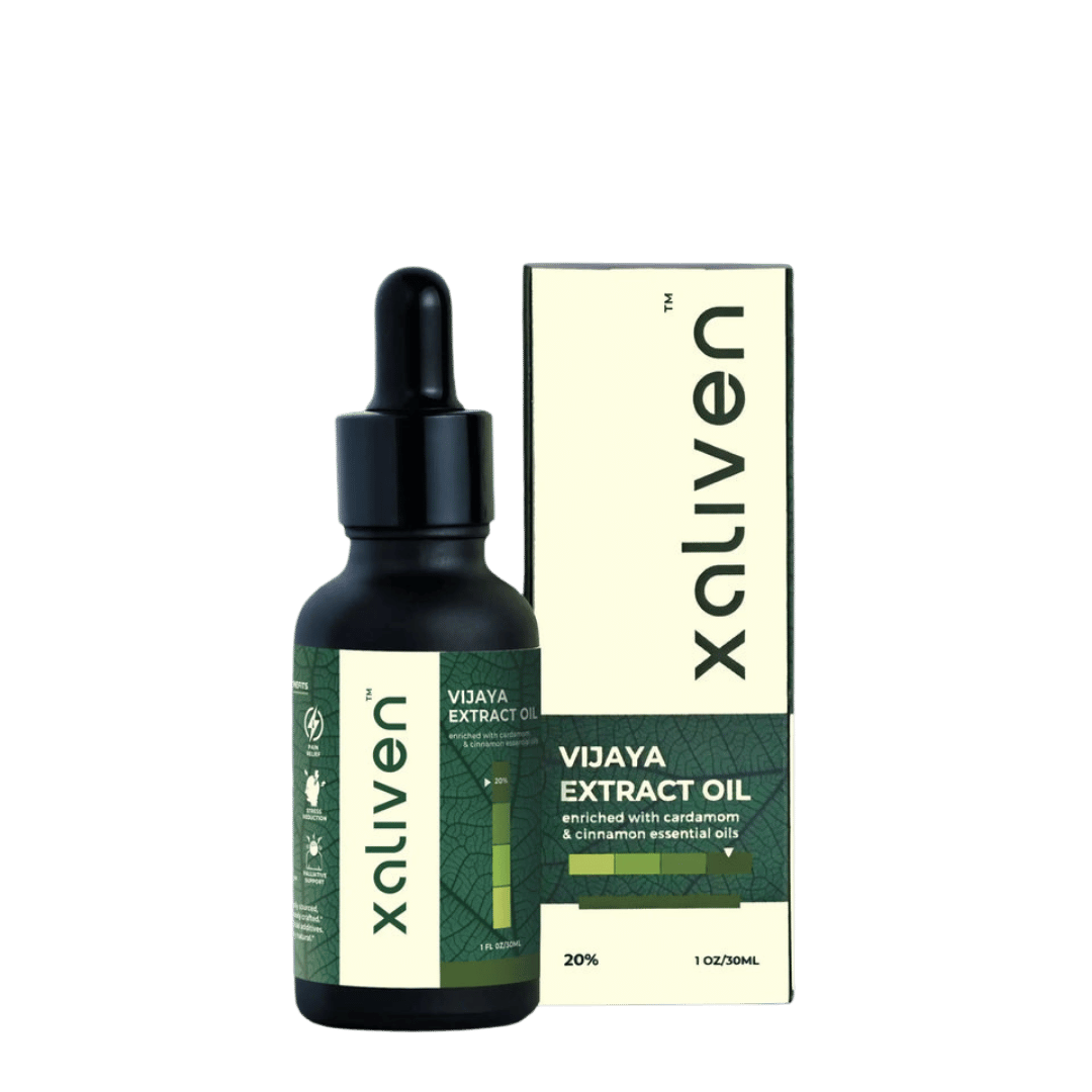 Xaliven- Vijaya Full Spectrum Oil - CBD, THC & other Cannabinoids - 20%(6000mg) - CBD Store India