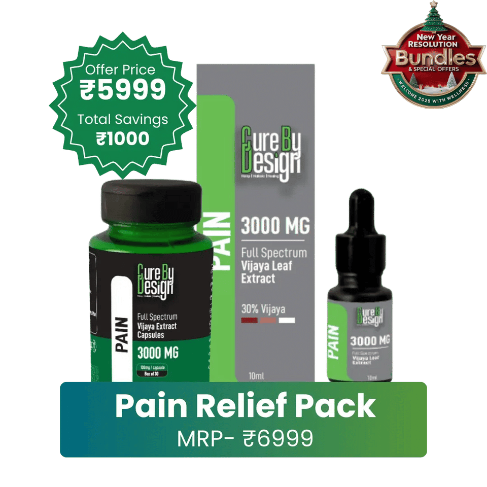 Cure By Design- Pain Relief Pack