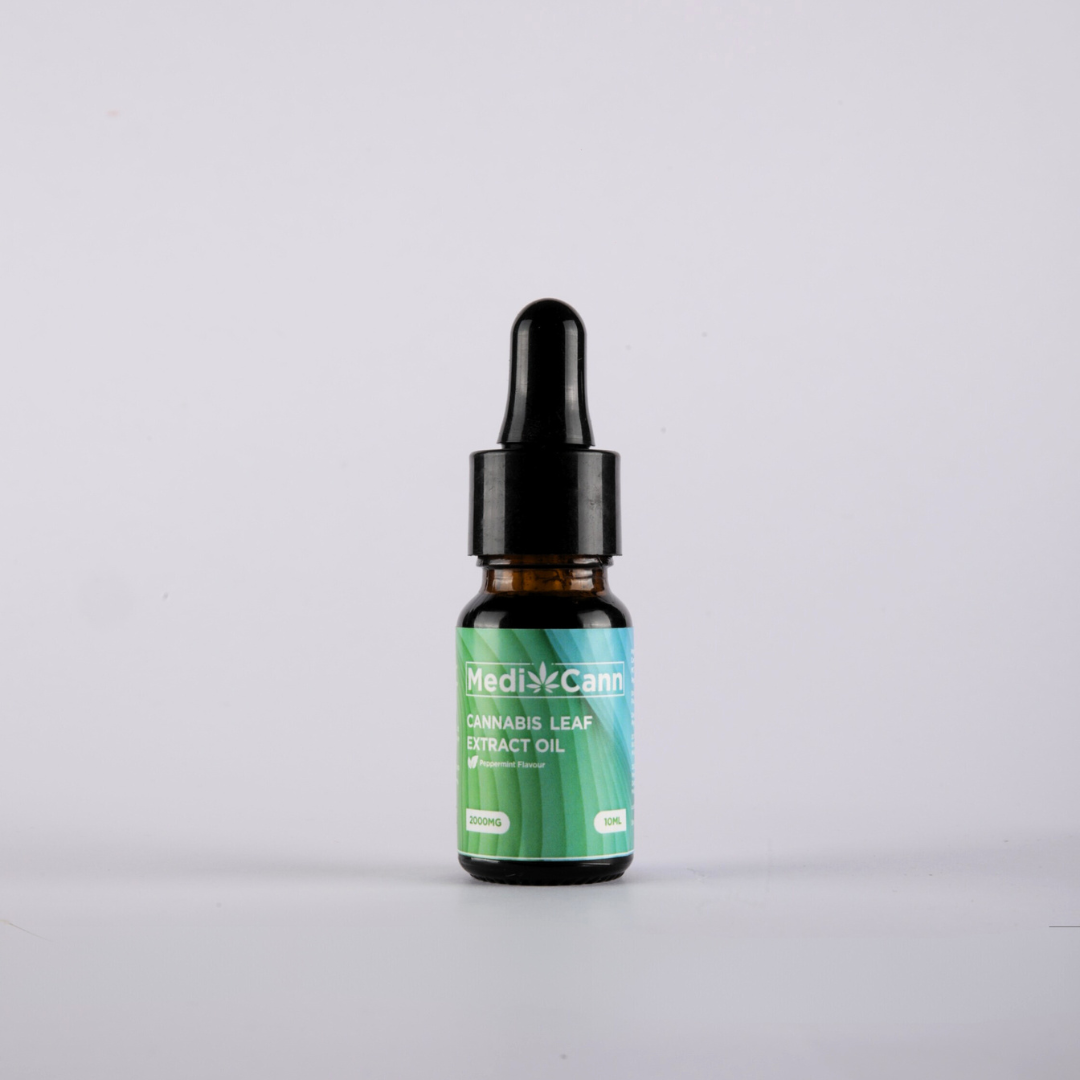 Medicann- Cannabis Leaf Extract Oil - Peppermint Flavour