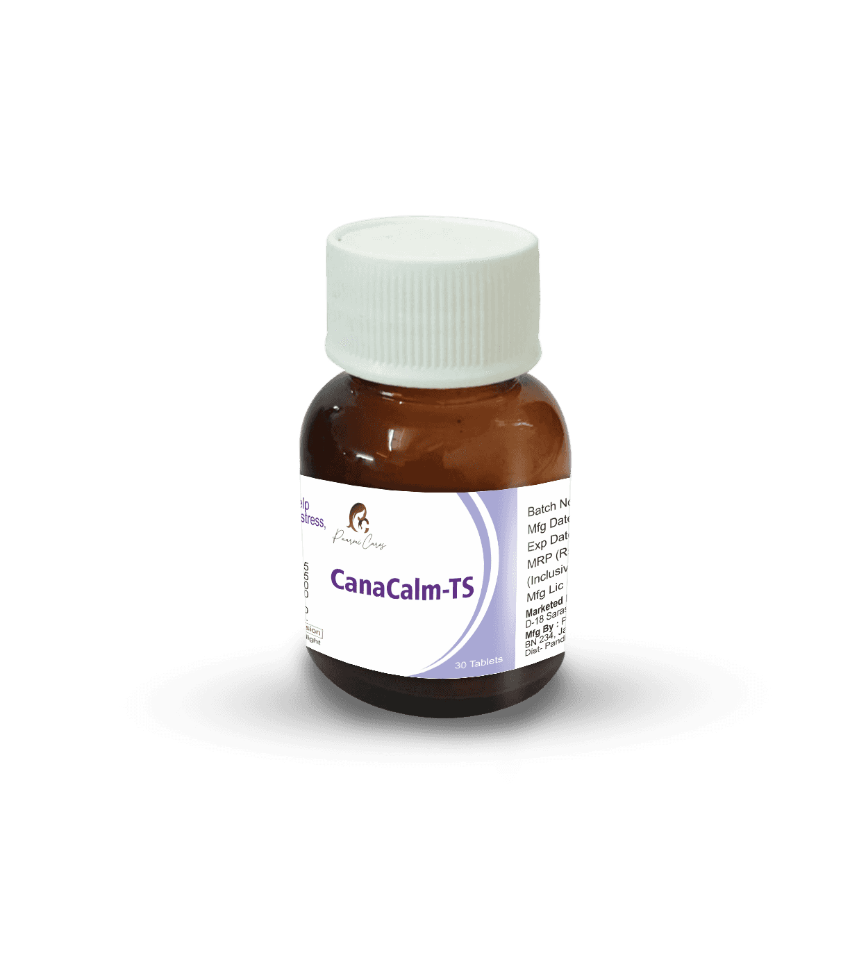 Paarmi Cares- CanaCalm-TS (For Hypertension)