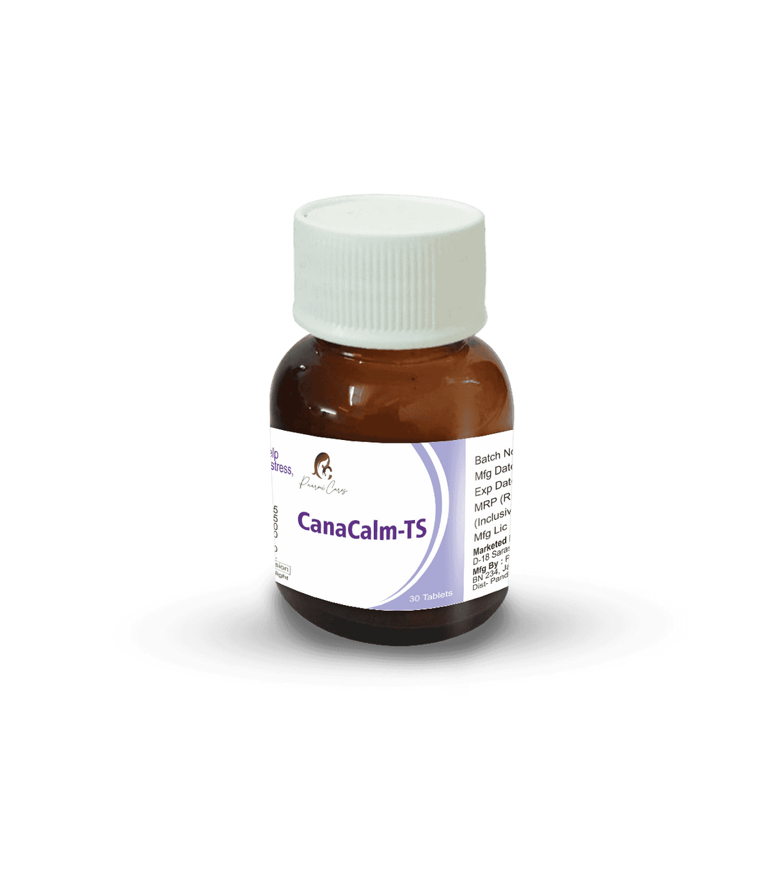 Paarmi Cares- CanaCalm-TS (For Hypertension)TabletsCanaCalm-TS for Hypertension | Stress Relief