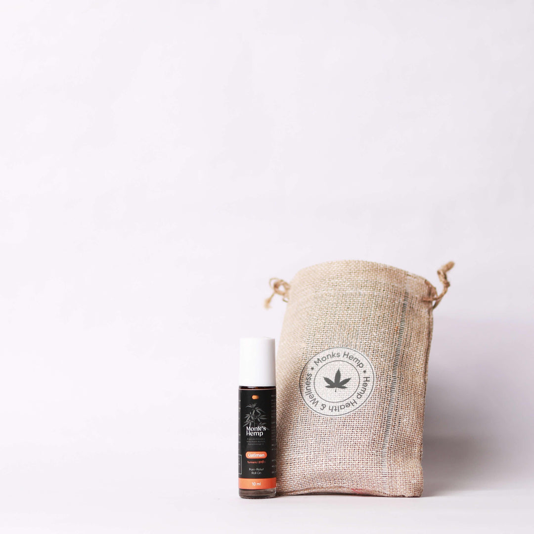 Monk's Hemp- Gatiman Roll On | Pain Relief OilRoll onMonk's Hemp Pain Relief Oil - CBD Roll On | Fast-Acting Relief